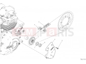 DUCATI 2022 Scrambler 1100 Dark Pro FRONT SPROCKET - CHAIN