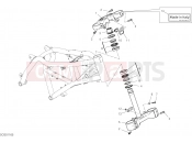 DUCATI 2022 Scrambler 1100 Dark Pro STEERING ASSEMBLY [XST:ROK]