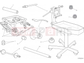 DUCATI 2023 Hypermotard 950 SP WORKSHOP SERVICE TOOLS (FRAME)