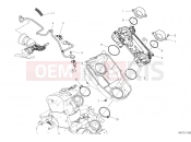 DUCATI 2023 Hypermotard 950 SP THROTTLE BODY