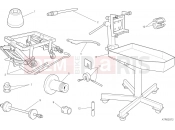 DUCATI 2023 Hypermotard 950 RVE WORKSHOP SERVICE TOOLS (FRAME)
