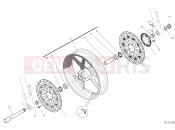 DUCATI 2023 Hypermotard 950 RVE FRONT WHEEL