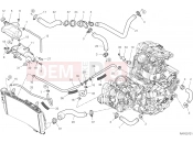 DUCATI 2023 Monster Plus COOLING CIRCUIT