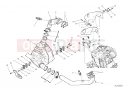 DUCATI 2023 Monster Plus EXHAUST MANIFOLD