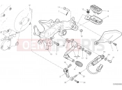 DUCATI Multistrada V4 S FOOTRESTS, LEFT