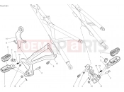 DUCATI Multistrada V4 S REAR FOOTREST