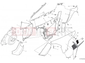 DUCATI 2023 Multistrada V4 Pikes Peak COVER , FRAME LH