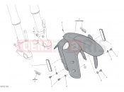 DUCATI Multistrada V4 FRONT MUDGUARD