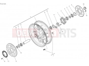 DUCATI Multistrada V4 REAR WHEEL