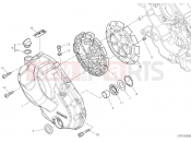DUCATI 2023 Multistrada V2 S CLUTCH COVER