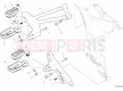 DUCATI 2023 Multistrada V2 S FOOTRESTS, RIGHT