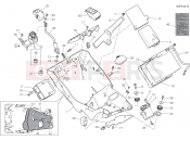 DUCATI Multistrada V2 BATTERY HOLDER [XST:JPN]