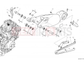 DUCATI 2023 Panigale V4 SP2 REAR SWINGING ARM
