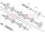 DUCATI 2023 Panigale V2 GEAR BOX