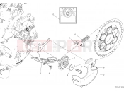 DUCATI 2023 Panigale V2 FRONT SPROCKET - CHAIN