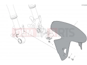 DUCATI 2023 Panigale V2 FRONT MUDGUARD