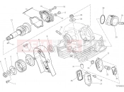 DUCATI 2023 Scrambler 1100 Tribute Pro VERTICAL CYLINDER HEAD - TIMING