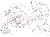 DUCATI 2023 Scrambler 1100 Tribute Pro FOOTRESTS, RIGHT