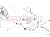 DUCATI 2023 Scrambler 1100 Dark Pro REAR SWINGING ARM
