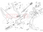 DUCATI 2023 Streetfighter V2 FOOTRESTS, RIGHT