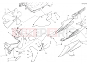 DUCATI 2023 Streetfighter V2 FAIRING, LH