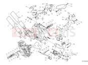 DUCATI 2023 Supersport 950 EXHAUST SYSTEM