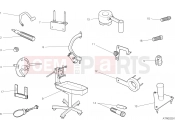 DUCATI 2014 Diavel Carbon WORKSHOP SERVICE TOOLS [MOD:DVLC]