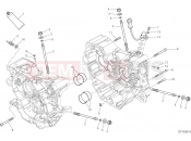 DUCATI 2016 Monster 821 Dark HALF-CRANKCASES PAIR [MOD:M821DARK]