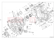 HALF-CRANKCASES PAIR [XST:CAL,CDN] - Ducati Superbike Panigale R 2016