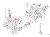 DUCATI Multistrada 1200 HALF-CRANKCASES PAIR [MOD:MS1200]