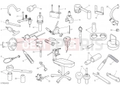 DUCATI Multistrada 950  WORKSHOP SERVICE TOOLS [MOD:MS950]