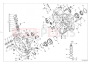 DUCATI 2019 Multistrada 1260 Enduro HALF-CRANKCASES PAIR [MOD:MS1260E]