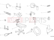 DUCATI Multistrada 1260 S D Air WORKSHOP SERVICE TOOLS [MOD:MS1260SA]