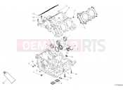 DUCATI 2021 Streetfighter V4 S HALF-CRANKCASES PAIR [MOD:SFV4 S]