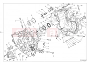 DUCATI Panigale V2 HALF-CRANKCASES PAIR