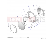 INDIAN CHIEFTAIN STANDARD 111 (R01) (N21TCBAA) ELECTRICAL | ELECTRICAL, HEADLIGHT - N21TCBAA ALL OPTIONS (200744C)