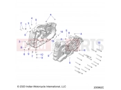 INDIAN CHIEFTAIN STANDARD 116 (R02) (N21TCBBB) ENGINE | ENGINE, CRANKCASE - N21TCBBB ALL OPTIONS (200962C)