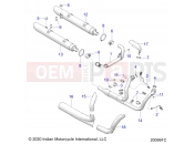 INDIAN ROADMASTER (R02) (N21TRABB) ENGINE | ENGINE, EXHAUST - N21TRABB ALL OPTIONS (200991C)