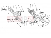 DUCATI 2002 Monster 750 FOOTREST » FRAME