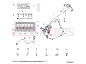 ELECTRICAL » ELECTRICAL, WIRE HARNESS - ALL OPTIONS (200982C) - Indian ROADMASTER LIMITED (R02) (N21TKABB) 2021