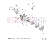 ENGINE » ENGINE, AIR INTAKE SYSTEM - ALL OPTIONS (200766C) - Indian ROADMASTER LIMITED (R02) (N21TKABB) 2021