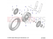 INDIAN 2021 SPRINGFIELD 111 (R01) (N21THAAA) WHEEL » WHEEL, FRONT - ALL OPTIONS (201080C)