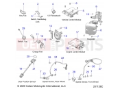 INDIAN 2021 SPRINGFIELD 116 (R02) (N21THABB) ELECTRICAL » ELECTRICAL, COMPONENTS 1 - ALL OPTIONS (201128C)