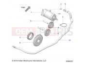 INDIAN SPRINGFIELD 111 (R01) (N22THAAA) ENGINE | ENGINE, STARTER MOTOR - N22THAAA ALL OPTIONS (200602C)