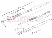 DUCATI 2002 Supersport 750 SS FRONT FORK » FRONT SUSPENSION