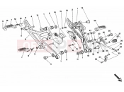 DUCATI 2002 Monster 900 FOOTREST » FRAME