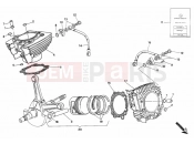 DUCATI 2002 Monster 900 CYLINDER - PISTON » ENGINE CASE