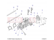 ENGINE | ENGINE, THROTTLE BODY - A23SVA85A3 (C102214) - Polaris SCRAMBLER 850 48 (R01) (A23SVA85A3) 2023