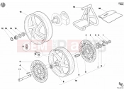DUCATI 2002 Superbike 998 S Bostrom WHEELS » FRONT WHEEL