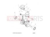 ENGINE | ENGINE, PISTON and CRANKSHAFT - S20EEC8PS ALL OPTIONS (600909) - Polaris 800 SWITCHBACK ASSAULT 144 SC SELECT (R02) (S20EEC8PS) 2020